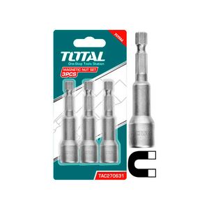 Set 3chei TOTAL, 12mm -1/4” hex - 65mm