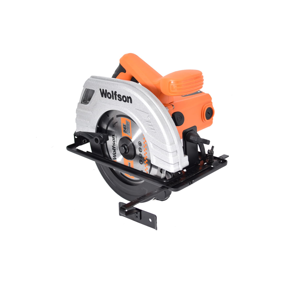 Fierastrau circular pentru lemn Wolfson 1380W 185mm 5300rpm