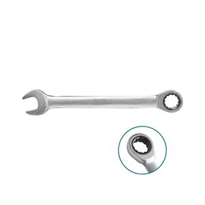 TOTAL - Cheie combinata cu clichet - 9mm (INDUSTRI