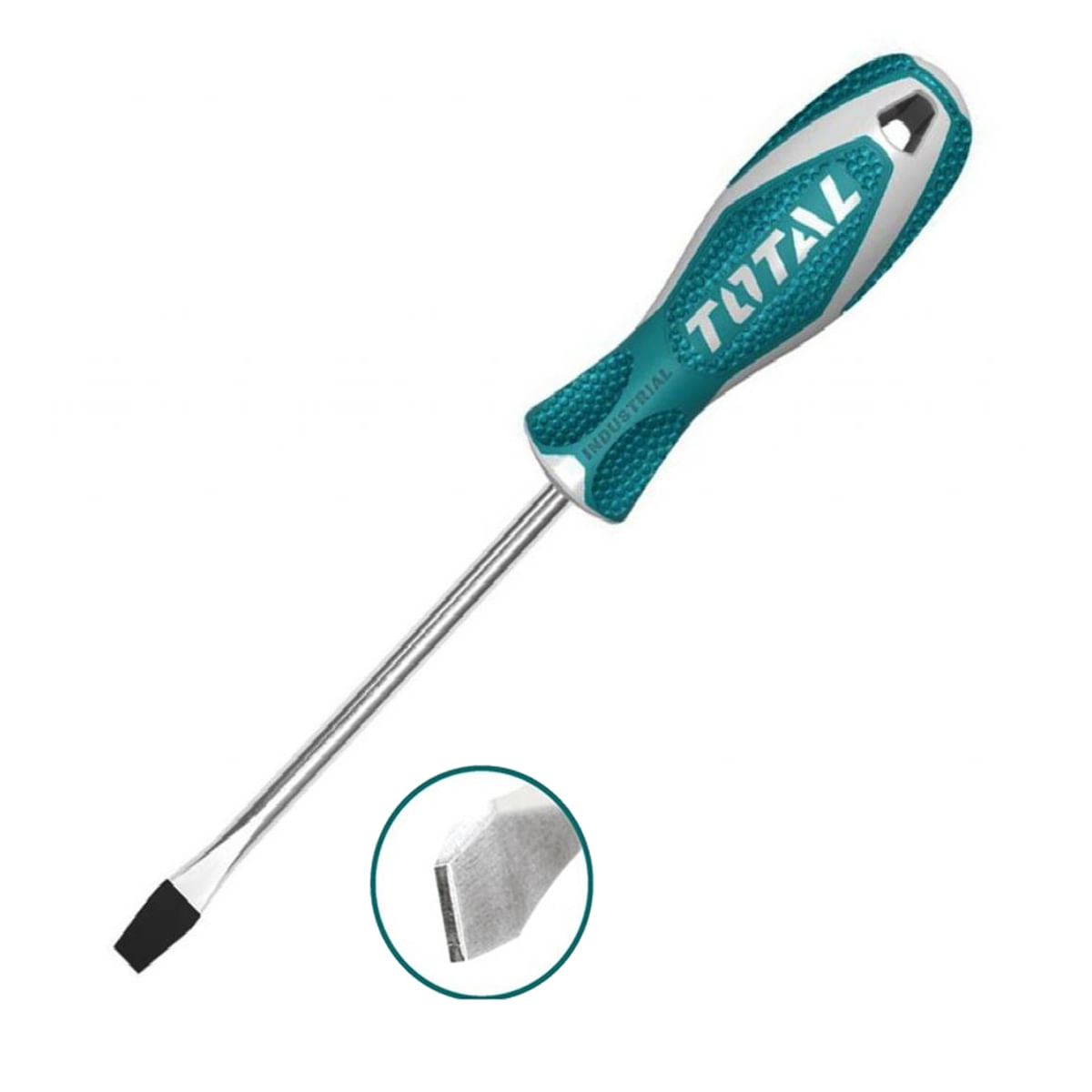 Surubelnita Phillips-PH2, TOTAL Industrial - 6.0mm- 150mm