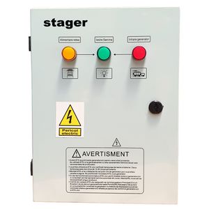 Automatizare monofazata Stager YPA20063F12S, 63A, 12Vcc