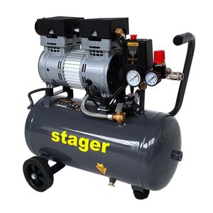 Compresor Stager HM24JW - 0.75cp, 24L, 165 l/min