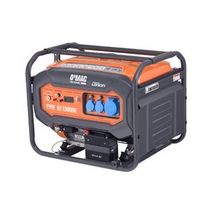 Generator de curent O'MAC GT 13000E, 6.5 kW, 13 CP, AVR, motor 4T benzina