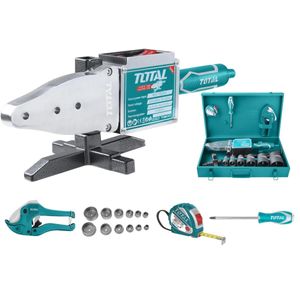 Masina de sudat tevi termoplastice TOTAL Industrial - 800W/1500W - RESIGILATE