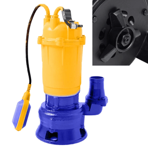 *Promo*Pompa submersibila de apa murdara cu tocator Kamrad WQCD-2900D, 1300W, 25000 l/h, adancime 8m cu accesorii