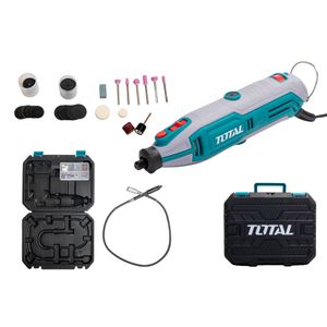 Mini polizor TOTAL, 130W - 109 accesorii