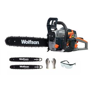 *PROMO*Drujba pe benzina WOLFSON® STX-580, 3.1CP, 52CC, 2 lame + 2 lanturi